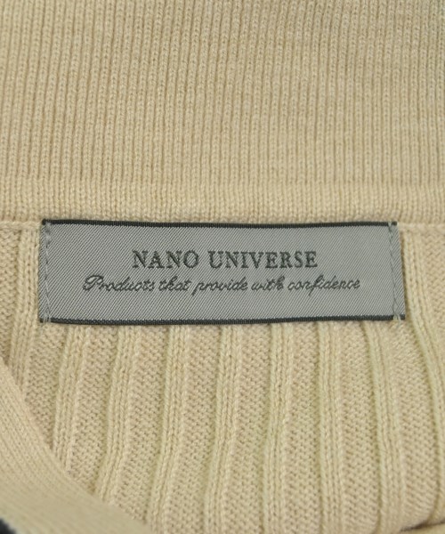 nano UNIVERSE（ナノユニバース）ニット・セーター ベージュ サイズ:F レディース/2200615276472