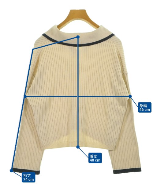 nano UNIVERSE（ナノユニバース）ニット・セーター ベージュ サイズ:F レディース/2200615276472