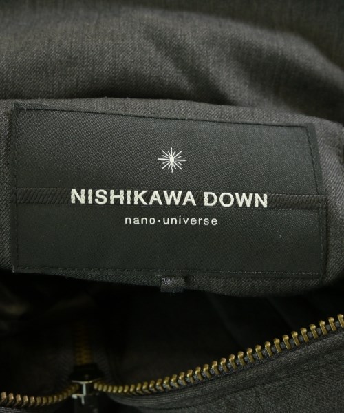 nano UNIVERSE（ナノユニバース）ダウンジャケット/ダウンベスト グレー サイズ:36(S位) レディース/2200623331026