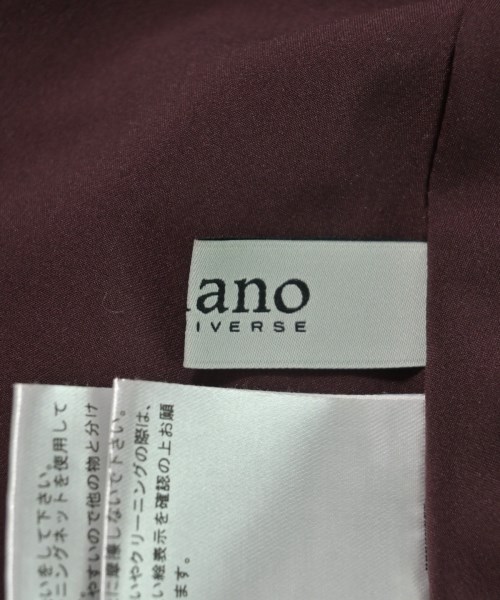 nano UNIVERSE（ナノユニバース）ワンピース 茶 サイズ:36(S位) レディース/2200626004118