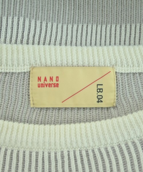 nano UNIVERSE（ナノユニバース）ニット・セーター 白 サイズ:F レディース/2200596725068