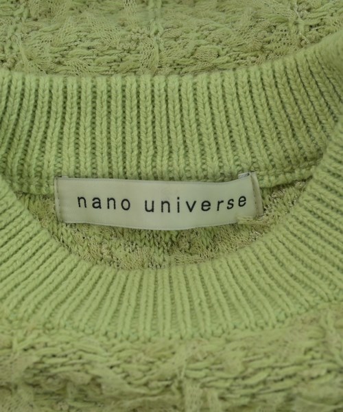 nano UNIVERSE（ナノユニバース）ニット・セーター 緑 サイズ:F レディース/2200635856043