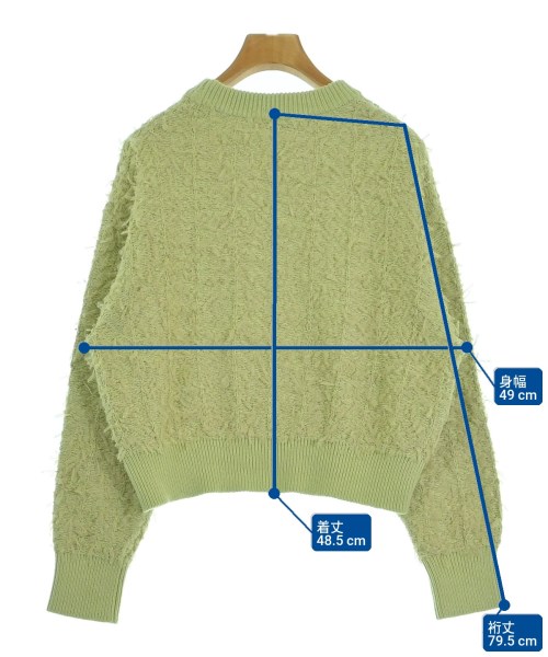 nano UNIVERSE（ナノユニバース）ニット・セーター 緑 サイズ:F レディース/2200635856043