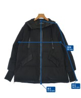 nano UNIVERSE（ナノユニバース）ダウンジャケット/ダウンベスト 黒 サイズ:38(M位) レディース/2200625230020