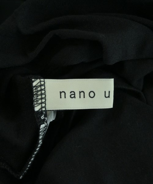 nano UNIVERSE（ナノユニバース）Tシャツ・カットソー 黒 サイズ:F/F レディース/2200627869051