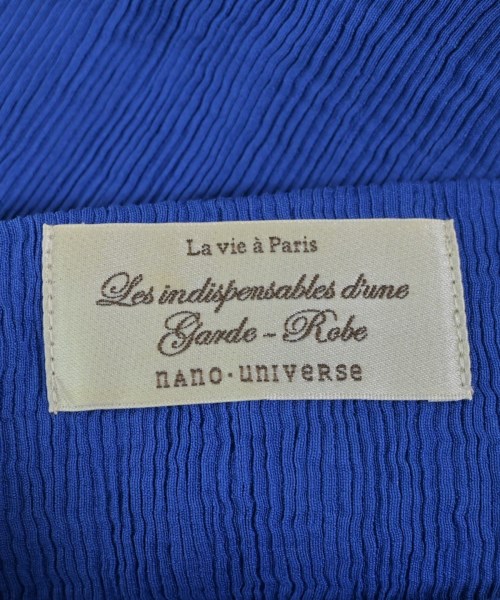 nano UNIVERSE（ナノユニバース）ワンピース 青 サイズ:F レディース/2200640438012