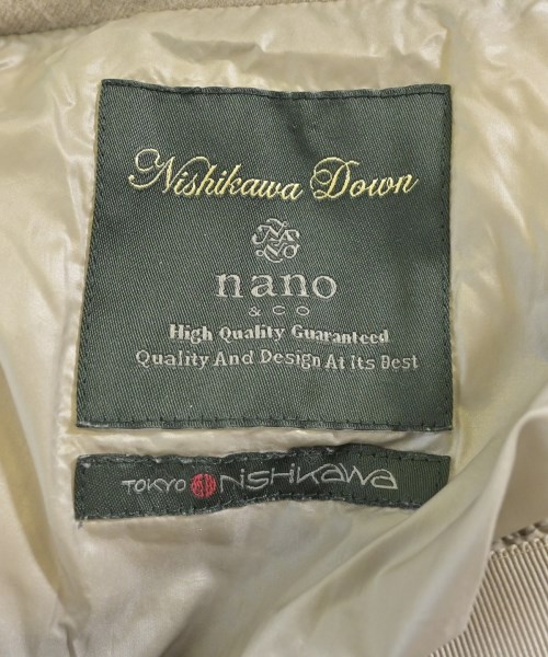 nano UNIVERSE（ナノユニバース）ダウンコート ベージュ サイズ:38(M位) レディース/2200640483029