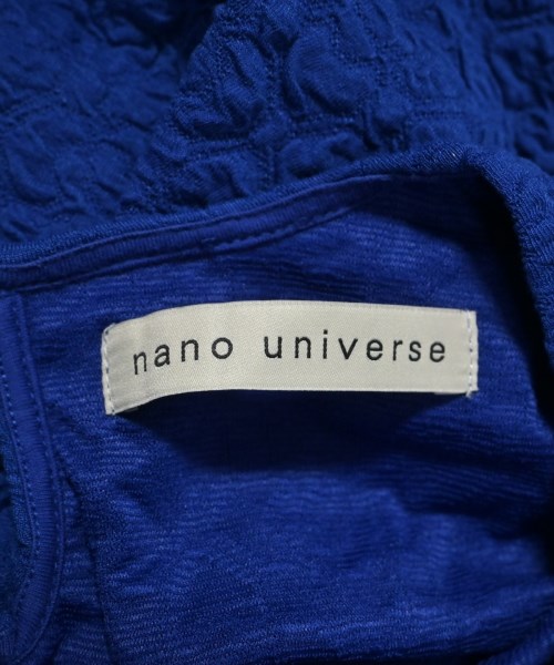 nano UNIVERSE（ナノユニバース）ブラウス 青 サイズ:F レディース/2200635005014