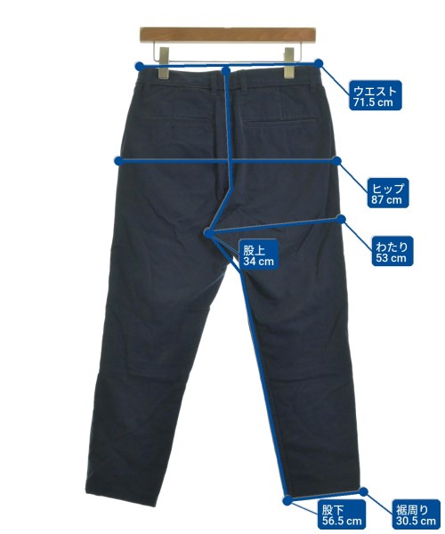 nano UNIVERSE（ナノユニバース）デニムパンツ 紺 サイズ:S レディース/2200618010622