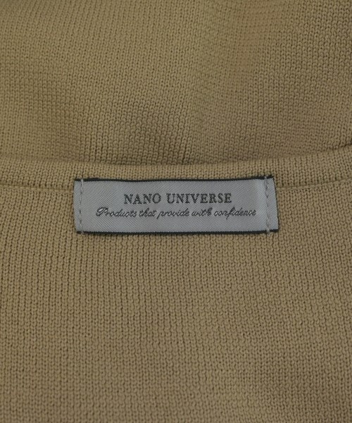 nano UNIVERSE（ナノユニバース）ベスト ベージュ サイズ:F レディース/2200628706058