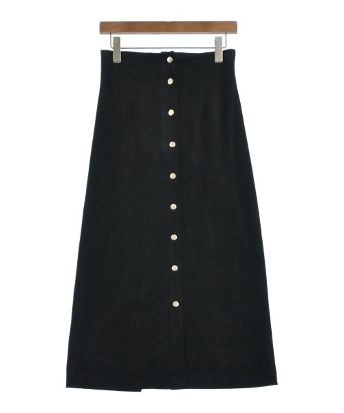 ROSE BUD(ローズバット)ロング・マキシ丈スカート 黒 サイズ:M/2200629544017