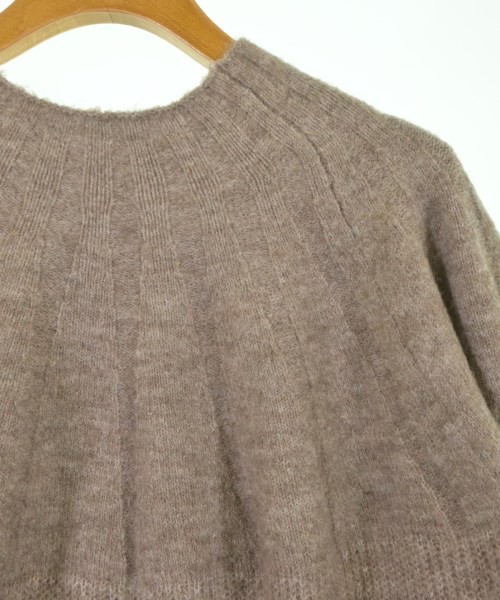 nano UNIVERSE（ナノユニバース）ニット・セーター 茶 サイズ:38(M位) レディース/2200629544062