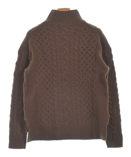 nano UNIVERSE（ナノユニバース）ニット・セーター 茶 サイズ:36(S位) レディース/2200636906112