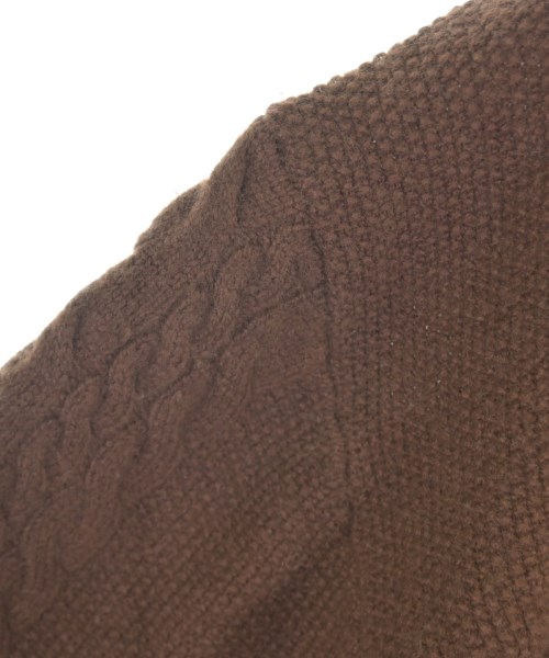 nano UNIVERSE（ナノユニバース）ニット・セーター 茶 サイズ:36(S位) レディース/2200636906112