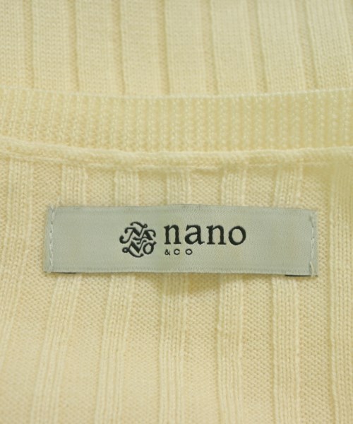 nano UNIVERSE（ナノユニバース）ワンピース 白 サイズ:F レディース/2200613470025