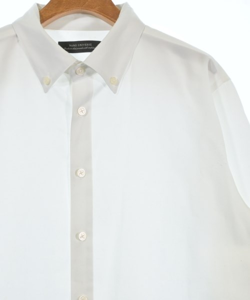 nano UNIVERSE（ナノユニバース）ドレスシャツ 白 サイズ:L メンズ/2200631244011