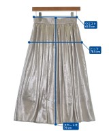 nano UNIVERSE（ナノユニバース）ロング・マキシ丈スカート ゴールド サイズ:S レディース/2200632976027