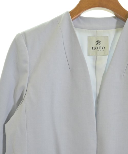nano UNIVERSE（ナノユニバース）ジャケット 青 サイズ:36(S位) レディース/2200631707042