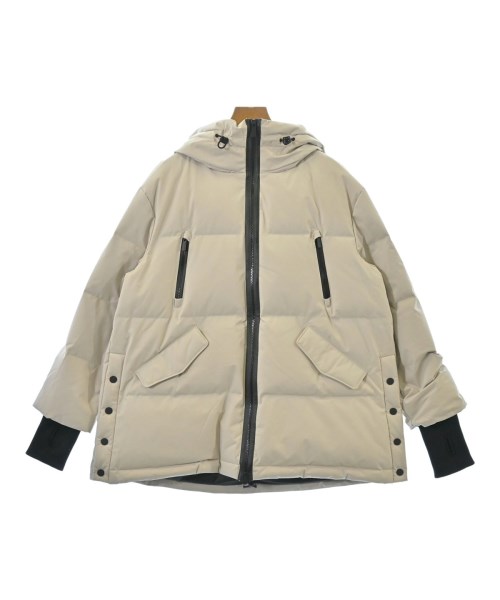 nano UNIVERSE(ナノユニバース)ダウンジャケット/ダウンベスト ベージュ サイズ:S/2200637706018