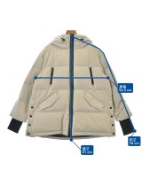 nano UNIVERSE（ナノユニバース）ダウンジャケット/ダウンベスト ベージュ サイズ:S レディース/2200637706018