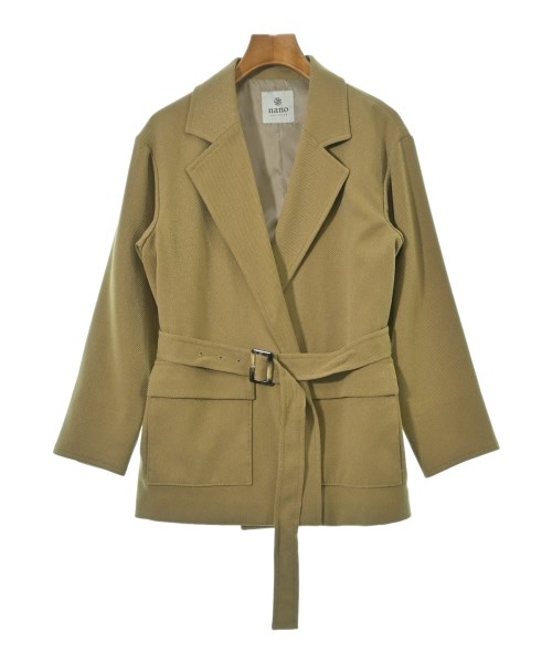 nano UNIVERSE(ナノユニバース)ジャケット ベージュ サイズ:38(M位)/2200637848039