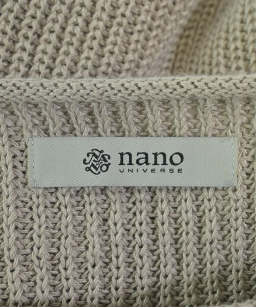 nano UNIVERSE（ナノユニバース）ニット・セーター グレー サイズ:38(M位) レディース/2200643558021