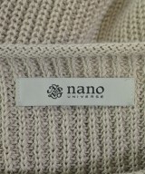 nano UNIVERSE（ナノユニバース）ニット・セーター グレー サイズ:38(M位) レディース/2200643558021