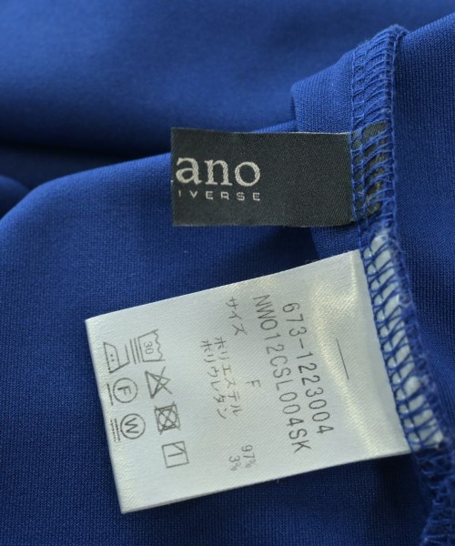 nano UNIVERSE（ナノユニバース）カジュアルシャツ 青 サイズ:F レディース/2200643629011