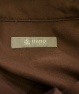nano UNIVERSE（ナノユニバース）カジュアルシャツ 茶 サイズ:S レディース/2200638595062