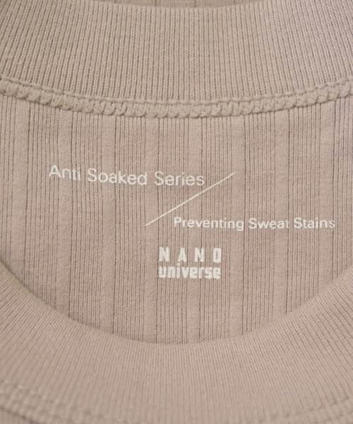 nano UNIVERSE（ナノユニバース）Tシャツ・カットソー ベージュ サイズ:S レディース/2200643095052