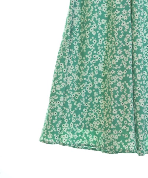 nano UNIVERSE（ナノユニバース）ロング・マキシ丈スカート 緑 サイズ:S レディース/2200643947160