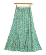 nano UNIVERSE（ナノユニバース）ロング・マキシ丈スカート 緑 サイズ:S レディース/2200643947160