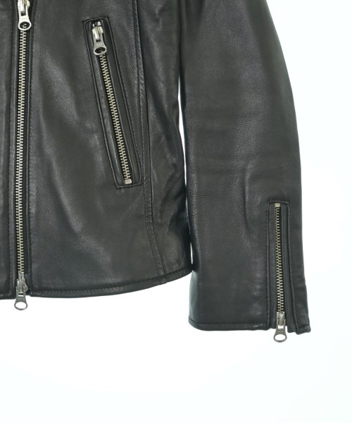 nano UNIVERSE（ナノユニバース）ライダース 黒 サイズ:36(S位) レディース/2200633525026