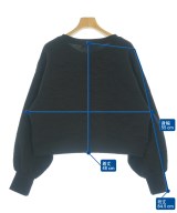 nano UNIVERSE（ナノユニバース）スウェット 黒 サイズ:F レディース/2200615994024