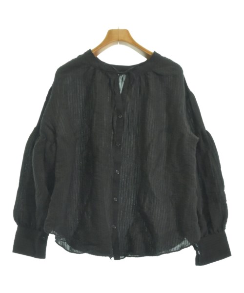 nano UNIVERSE（ナノユニバース）ブラウス 黒 サイズ:F レディース/2200613108041