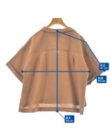 nano UNIVERSE（ナノユニバース）ブラウス 茶 サイズ:38(M位) レディース/2200622089355