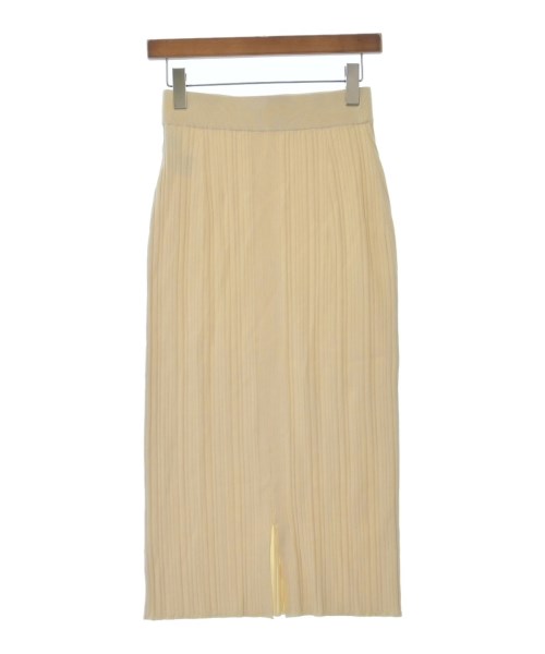 nano UNIVERSE（ナノユニバース）ロング・マキシ丈スカート 白 サイズ:36(S位) レディース/2200614980011