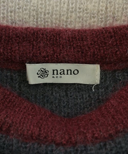 nano UNIVERSE（ナノユニバース）ニット・セーター ベージュ サイズ:F レディース/2200622957029