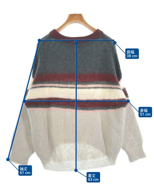 nano UNIVERSE（ナノユニバース）ニット・セーター ベージュ サイズ:F レディース/2200622957029