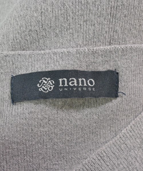 nano UNIVERSE（ナノユニバース）ニット・セーター グレー サイズ:F レディース/2200623918029