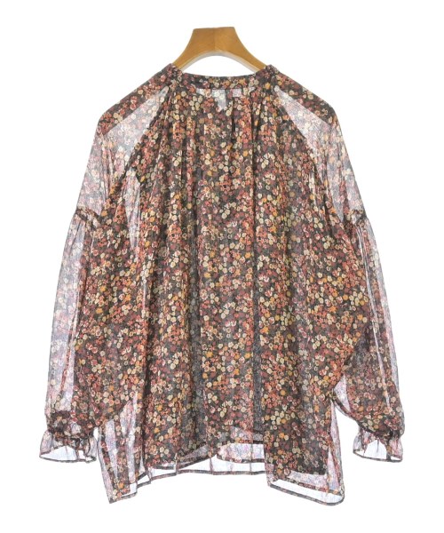 nano UNIVERSE（ナノユニバース）ブラウス 赤 サイズ:36(S位) レディース/2200613703055