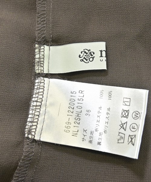 nano UNIVERSE（ナノユニバース）ブラウス 赤 サイズ:36(S位) レディース/2200613703055