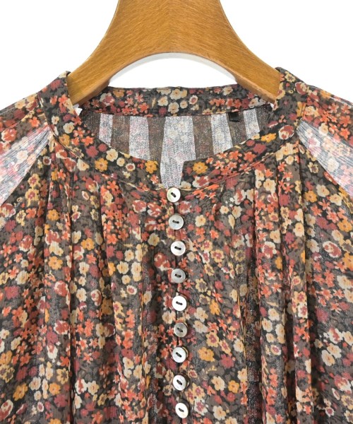 nano UNIVERSE（ナノユニバース）ブラウス 赤 サイズ:36(S位) レディース/2200613703055