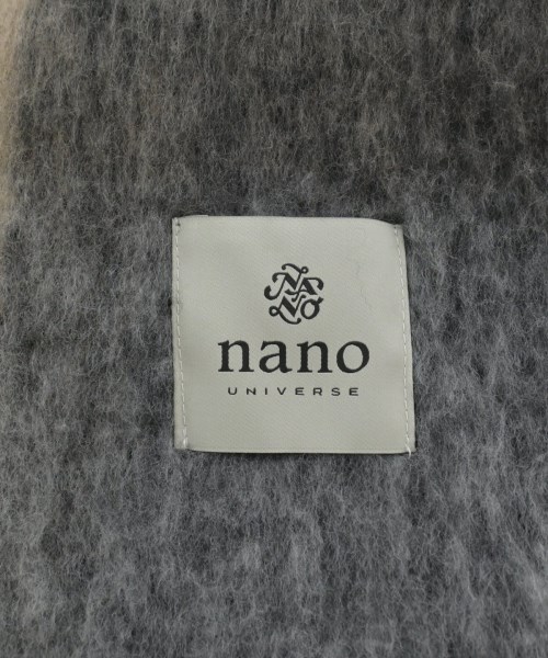 nano UNIVERSE（ナノユニバース）マフラー 黒 サイズ:- レディース/2200614010039