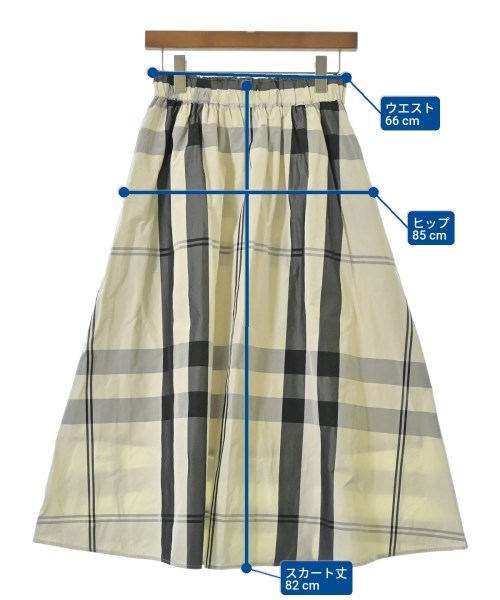 nano UNIVERSE（ナノユニバース）ロング・マキシ丈スカート 白 サイズ:F レディース/2200614972139