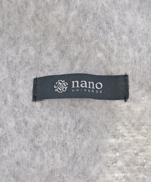 nano UNIVERSE（ナノユニバース）ストール グレー サイズ:F レディース/2200625090051