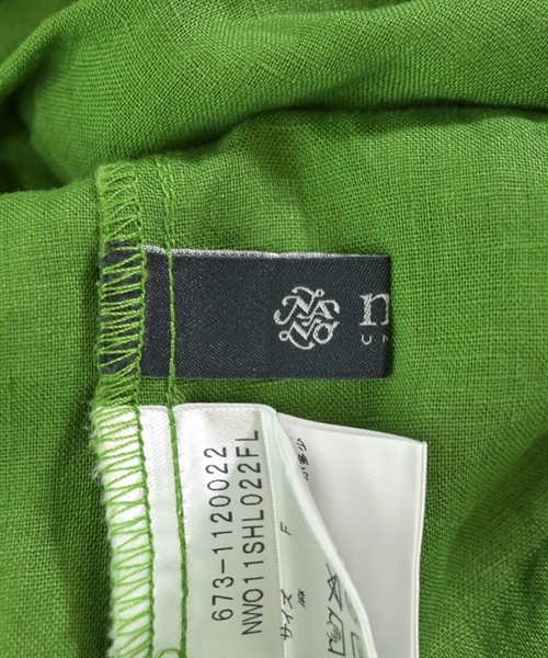 nano UNIVERSE（ナノユニバース）カジュアルシャツ 緑 サイズ:F レディース/2200615655161