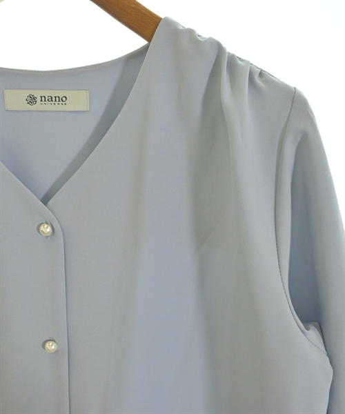 nano UNIVERSE（ナノユニバース）ブラウス グレー サイズ:F レディース/2200615316277