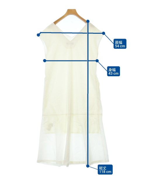 nano UNIVERSE（ナノユニバース）ワンピース 白 サイズ:F レディース/2200615208015