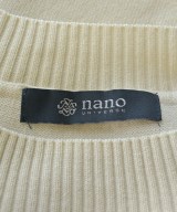 nano UNIVERSE（ナノユニバース）ニット・セーター 白 サイズ:F レディース/2200628975041